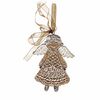 Świąteczna zawieszka Gingerbread angel, 6,3 x 9 cm