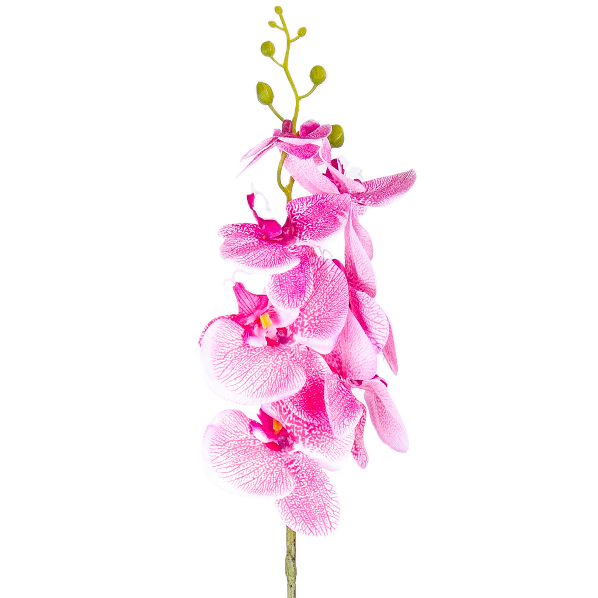 Umělá Orchidej tm. růžová, 86 cm