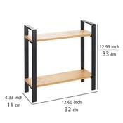 Wenko Küchenregal Lou, 2 Etagen, 32 × 11 × 33 cm