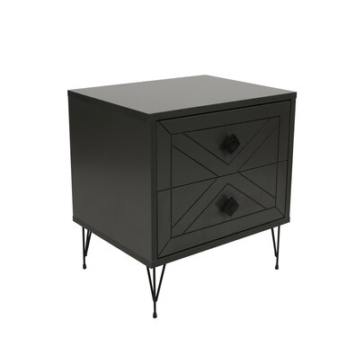 Nachttisch Luna Anthracite