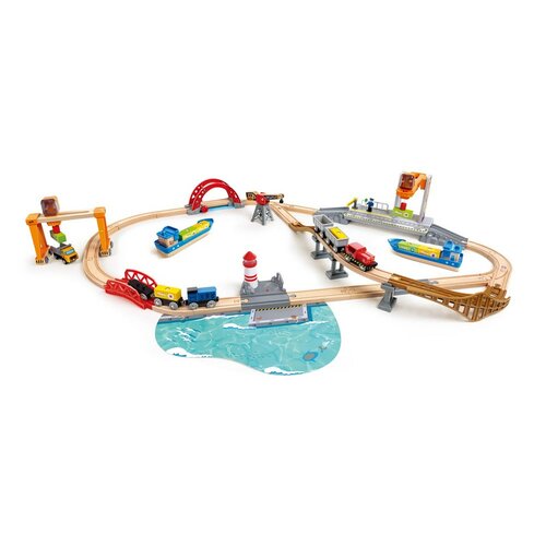 Hape Calea ferată - Port cu încărcare șidescărcare