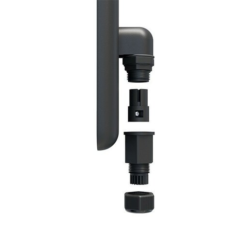 Panlux LED reflektor Vana Evo čierna, IP65, 10 W