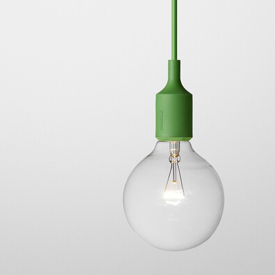 Żyrandol E27 SOCKET, zielony