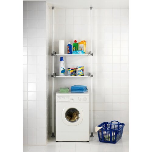 Wenko Teleszkopikus drótpolc Herkules, 73–120 cm,fehér