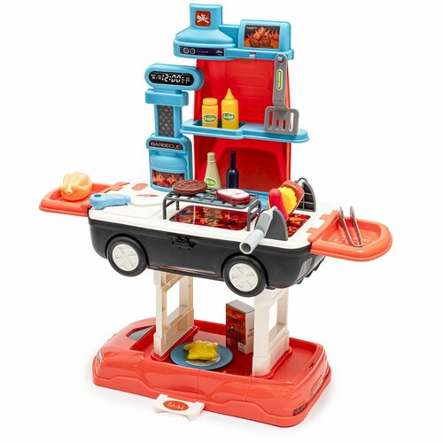 Baby Mix Dziecięcy zestaw do grillowania w aucie 2w1, 51 x 18 x 53 cm