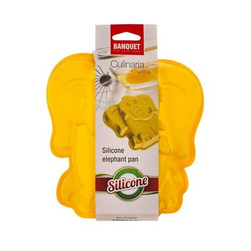 Banquet Culinaria Yellow silikonová forma slon