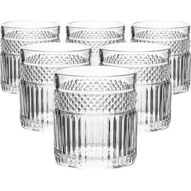 Altom Set mit niedrigen Gläsern Greta 330 ml, 6 Stück