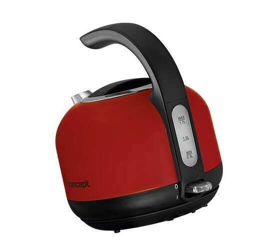 Concept Retro RK 3120 czajnik bezprzewodowyczerwony,