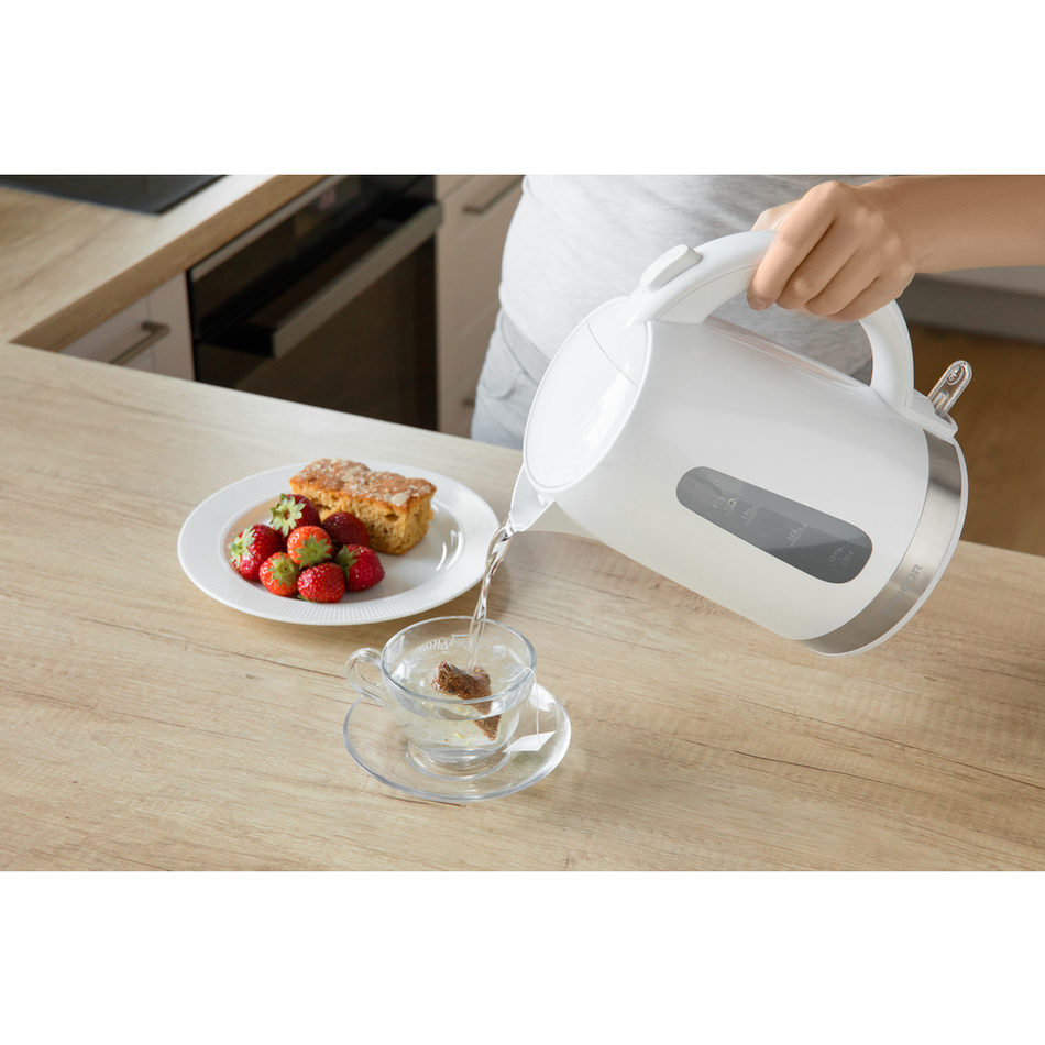 Sencor SWK 1748WH elektromos vízforraló 1,7 l,fehér színben, fehér termék 2. képe