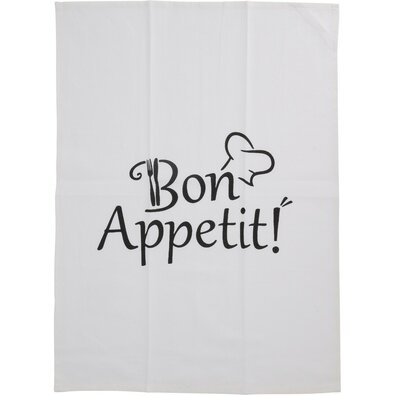 Prosop de bucătărie alb, 45 x 70 cm, set de 2 buc.