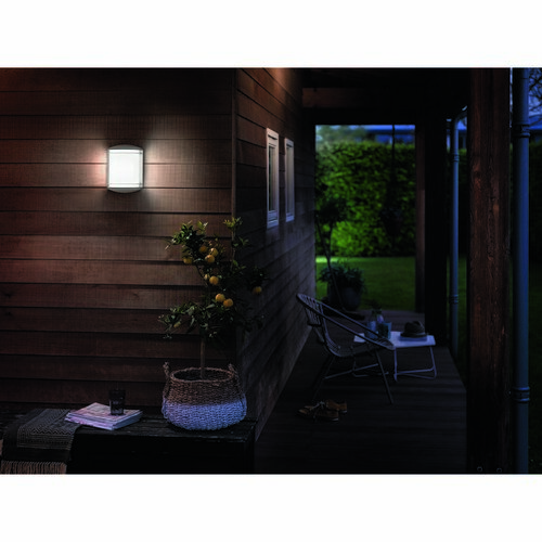 Philips 17320/31/P3 Zewnętrzna lampa ścienna LEDAntelope 28 cm, biała
