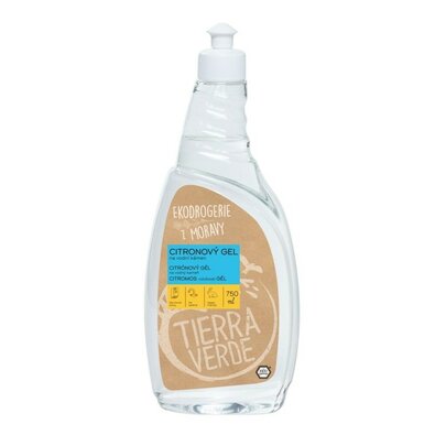 Tierra Verde Citronový gel na vodní kámen, 750 ml