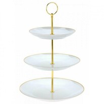 EH 3-poschodový stojan na cukrovinky Porcelain EH 3-poschodový stojan na cukrovinky Porcelain