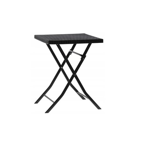 Balkonmöbel-Set Mattia Anthrazit, 3-teilig