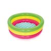 Bestway Napihljiv bazen roza-rumeno-zelen, premer70 cm, višina 24 cm