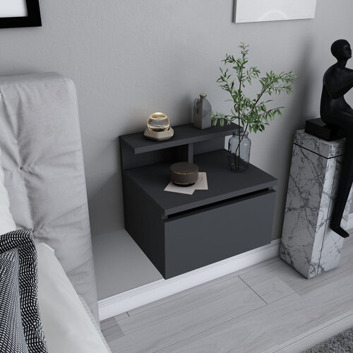 Приліжкова тумбочка Alice Anthracite