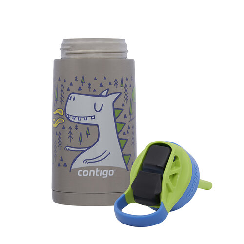 Contigo otroška termo steklenica Easy Clean 380 mlMatcha Dragon