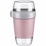 Westmark háromrészes ételtartó edény, 1150 ml, rózsaszín
