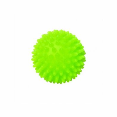 Masažna žogica Ježek zelena, 7 cm