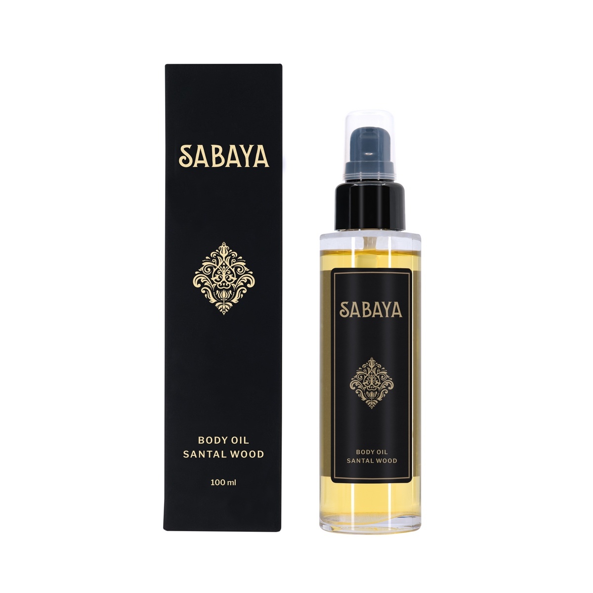 Sabaya Tělový olej Santalové dřevo, 100 ml