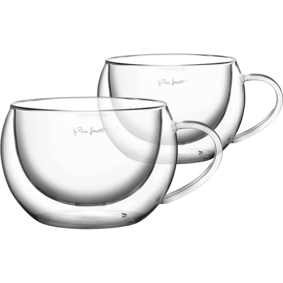 Lamart LT9012 pohárkészlet Cappuccino Vaso, 270ml, 2 db akciós termékkép 1