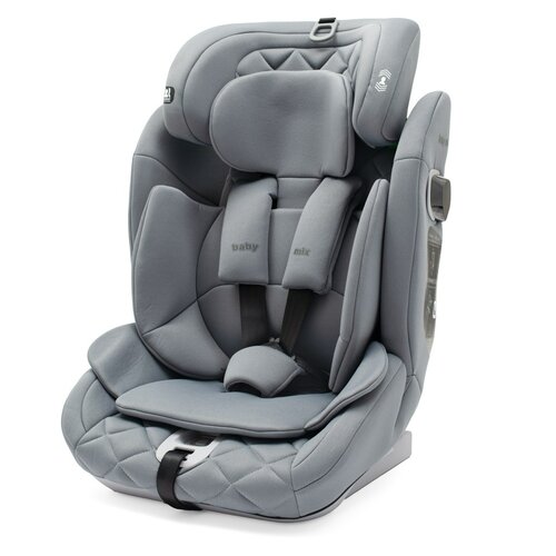 Baby Mix Dětská autosedačka Hero PRO I-Size, šedá