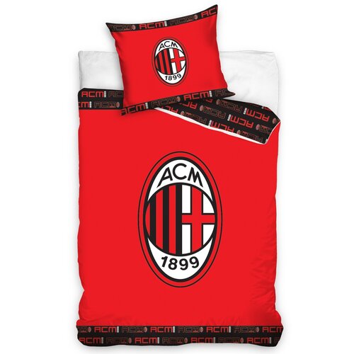 Lenjerie de pat AC Milano Red, 140 x 200 cm, 70 x 90 cm