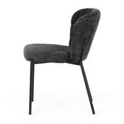 Scaun de sufragerie Bouclé CT-W1077 GREY2, griînchis