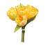 Kwiaty sztuczne wiązka Tulipan, żółty