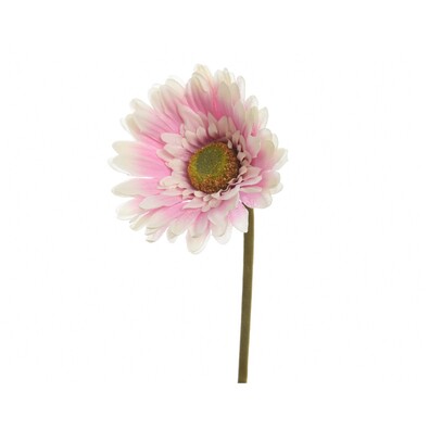 Mű Gerbera világos rózsaszínű, 50 cm