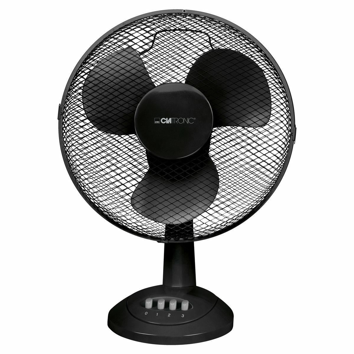 Clatronic VL 3602 BK wentylator stołowy 30 cm, czarny