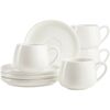 Mäser Set of 4 cups with saucers TAYA – 260 ml