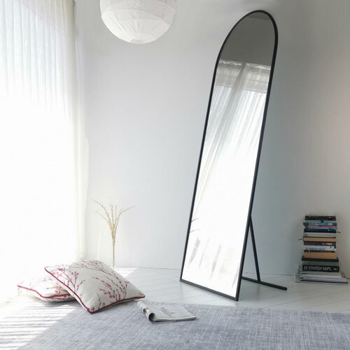 Zrkadlo Portal Matte Black