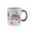 Keramiktasse Wintereulen, 330 ml