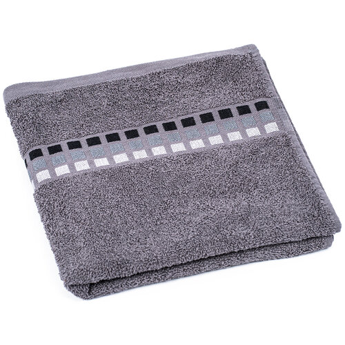 Brisača Darwin temno siva, 50 x 100 cm