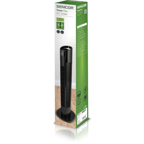 Sencor SFT 3108BK oszlopventilátor