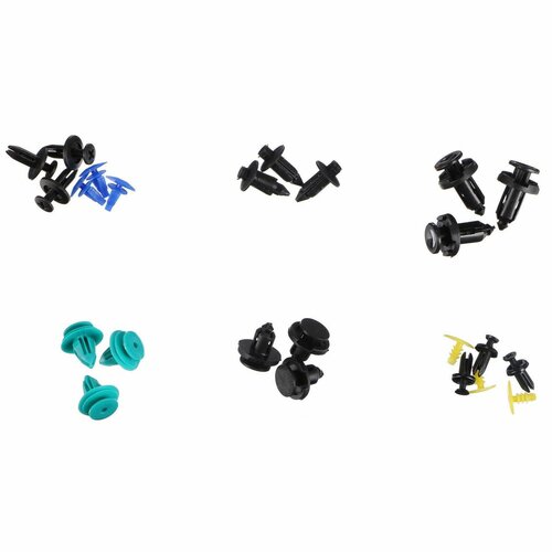 Sixtol Clips, Klammern und Stifte für Polsterung MECHNIC TRIM CLIP SET 700, 700 St.