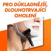 Gillette Náhradní hlavice 8 ks + holicí gel Fusion5