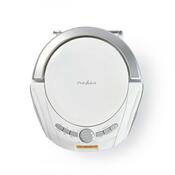 Radio portabil Nedis 9 W, alb