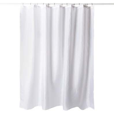 Zasłona prysznicowa biały, 180 x 180 cm
