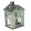 Rustik House fém gyertyatartó, 10,5 x 15 x 10 cm