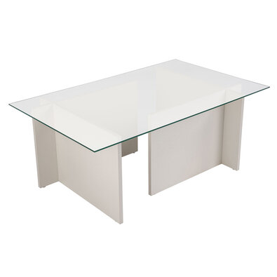 Măsuță de cafea Vetrino Wooden White