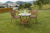 Garten-Rattan-Set 1+2, JARUB, Braun