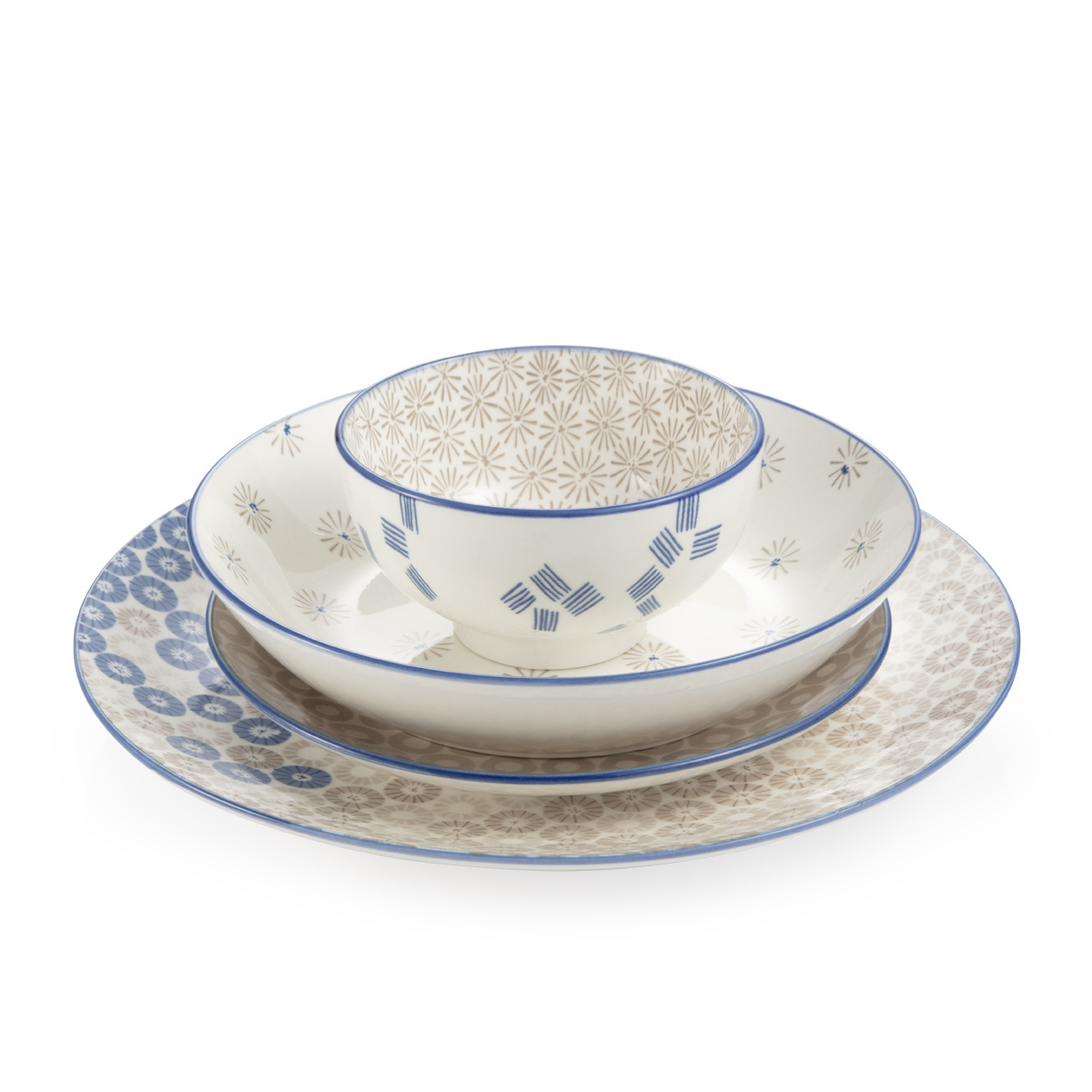 Tescoma FRESCO Daisy mélytányér, 21 cm, bézs termék 2. képe