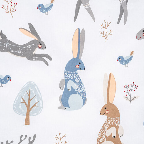 4Home Otroško bombažno posteljno perilo Bohowoodland, 100 x 135 cm, 40 x 60 cm