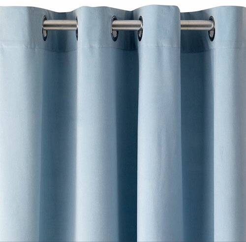 Draperie DecoKing PIERRE albastru, 140 x 270 cm