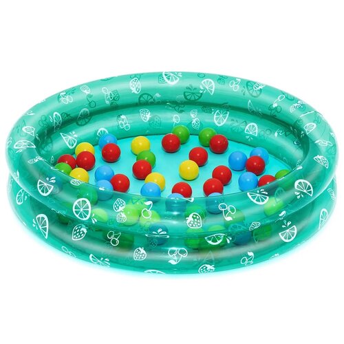 Bestway 51141A Piscină gonflabilă cu bile (50 buc.), diametru 91 cm