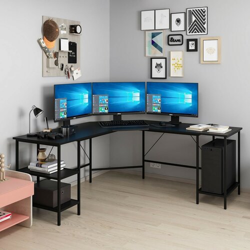 Arbeitstisch Power L Black