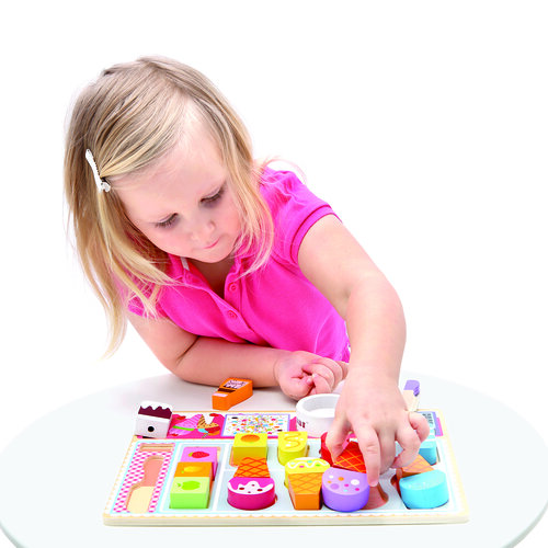 Bino 3D Puzzle, fagylaltozó