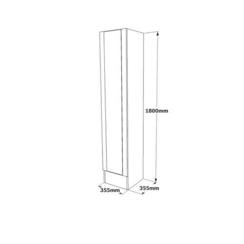 Mea Atlantic Pine előszoba szett